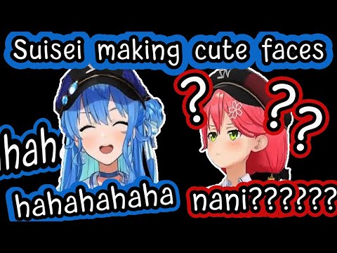 Suisei making cute faces KAWAII~~~ | 「HOSHIYOMI」