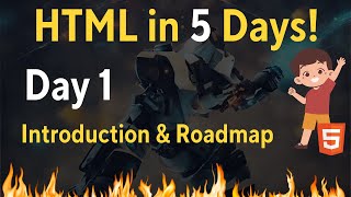 HTML Mastery: 5-Day Tutorial for Beginners Challenge! 🚀