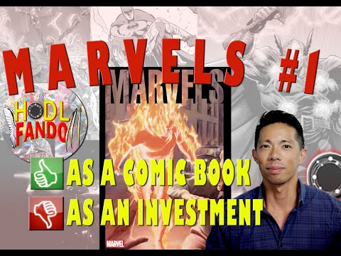Marvels #1 NFT on Veve!  A great comic series but not the best investment?