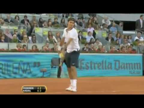 Nadal v Federer Madrid 2010 final