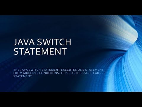 JAVA Lecture #12 || Switch Case || For Beginner