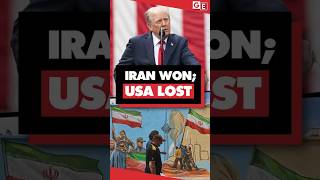 It's official: Iran won the war, and the US lost. This is how