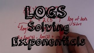Solving Exponential Equations with Logs (Hard Examples)