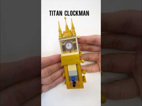 Titan clockman lego #skibiditoilet skibiditoilet #skibiditoiletlego #titanclockman #shorts #legomoc