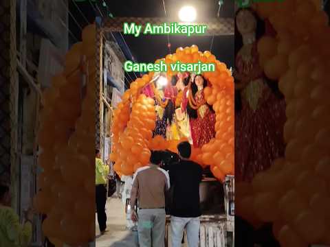 Ambikapur Ganesh visarjan#freefire #gaming #youtubeshorts #hindisong #music #love #video #hindudeity
