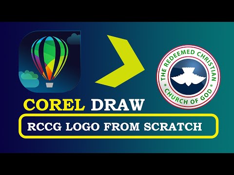 Design RCCG Logo from scratch using CorelDraw