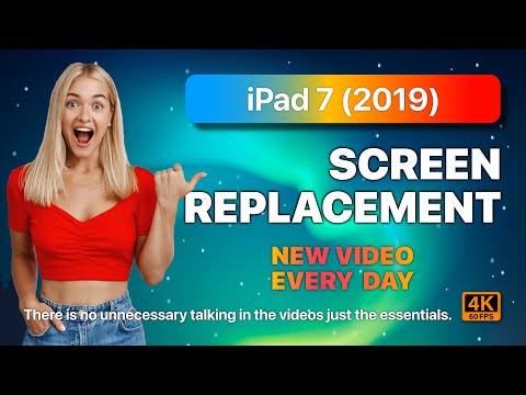 iPad 7 (2019) screen replacement | Broken screen repair guide | How to change iPad screen