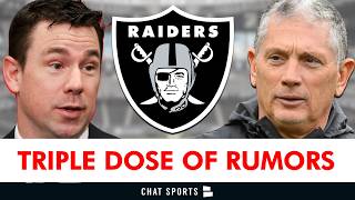 Las Vegas Raiders Get A TRIPLE DOSE Of Rumors