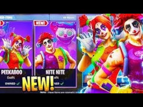 PEAKABOO SKIN IF FORTNITE !!! SCARY!(Fortnite Battle Royale)