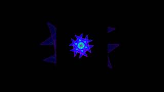Colourful Twisting Stars Animation with Python Turtle |JustCode#pythonturtle #pythonforbeginners