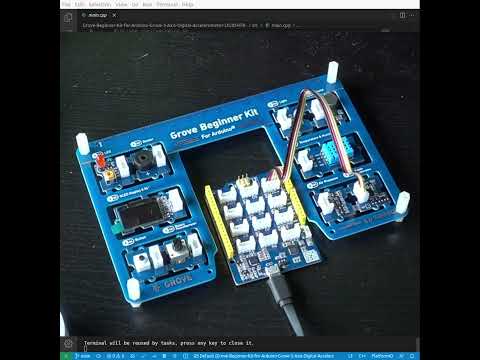 Grove Beginner Kit for Arduino - Grove 3 Axis Digital Accelerometer LIS3DHTR
