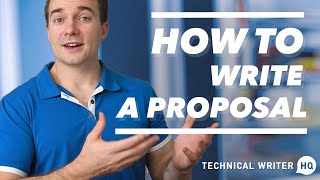 How to Write a Proposal