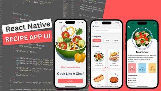 🔥 Food Recipe App UI | Expo | React Native