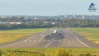 STORM AMY ⚠️ Birmingham Airport Live 💨✈️  Saturday 4th October 2025