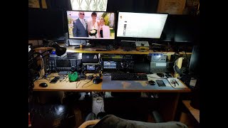 Fixing RFI in a BHI DSP  speaker now the ftdx101d sounds great and extending the ham radio Shack