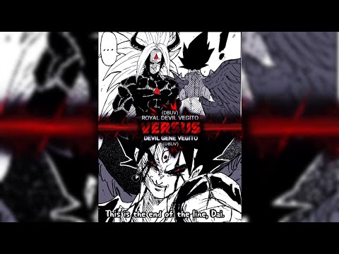 Royal Devil Vegito Vs Devil Gene Vegito