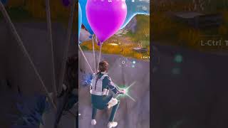 BEST WAY to use BALLOONS a Deku's Smash and WIN!!! 😍 #battleroyalefortnite #fortnite #shorts