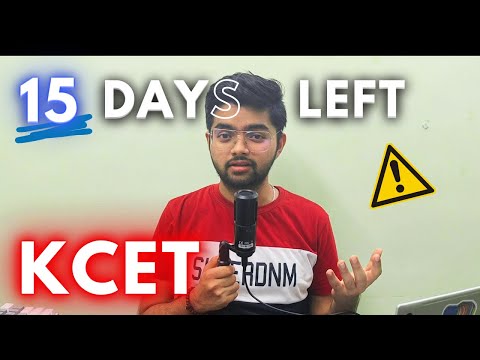 7 things to do in last 15 days of KCET | Know these before giving KCET |  Crack KCET Strategy