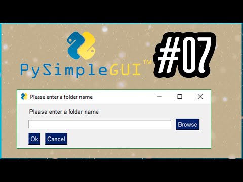 Python PySimpleGUI - window, themes Tutorial #07