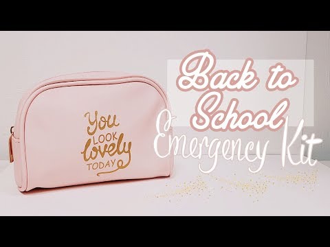 #notfalltasche #nützliche Tasche #schulnotfall NOTFALLTASCHE FÜR DIE SCHULE