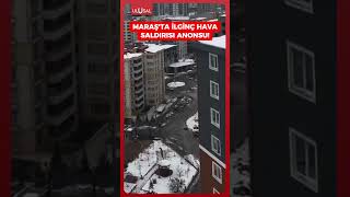 Kahramanmaraş'ta yapılan saldırı anonsu sosyal medyada vatandaşların dikkatini çekti #shorts #keşfet