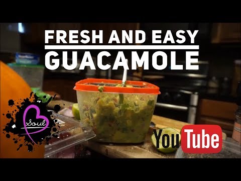 Fresh and Easy Guacamole