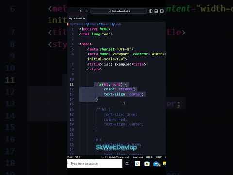 CSS New Property|| HTML and CSS property || CSS property Save time || #htmlcssjs #shorts  #ytshorts