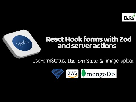 NextJS Forms and Server Action with AWS S3 and MongoDB 2024 | By Building A  Project