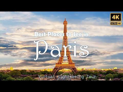 15 Best Paris Spots! Drone Views - Paris Tour 4k Video