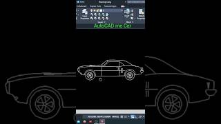 AutoCAD 2D Mechanical Drawing Car 🚗 | #autocadblocks #autocad