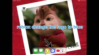 New Roblox logo colour change! 