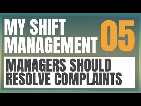 SHIFT MANAGEMENT: Why Should Managers Know How to Resolve Complaints? | Restaurant Training | EP05