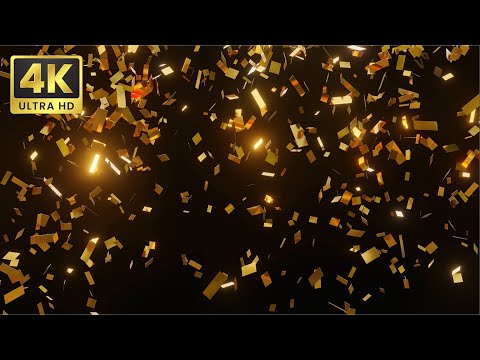 ✨ 4K Animated Background with Rain, Stars and Particle Effects | Free 4k Stock Library
