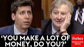 John Kennedy Jokes With OpenAI CEO After Asking About Artificial Intelligence