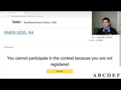 touristream 009: SNSS 2020 Round 4