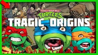 The IDW Ninja Turtles - Dark & Tragic Origins EXPLAINED (IDW Comics Moments)