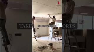 Great output takes Great Efforts✨ #interiordesign #moderninteriors