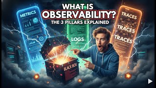What is Observability? The 3 Pillars Explained #observability  #devops #sre  #cloudcomputing