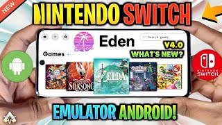 *NEW* EDEN EMULATOR ANDROID V4  - SETUP/BEST SETTINGS & GAMEPLAY TEST | NINTENDO SWITCH EMULATOR