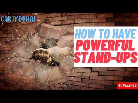 How to conduct Meaningful & Powerful Stand Ups