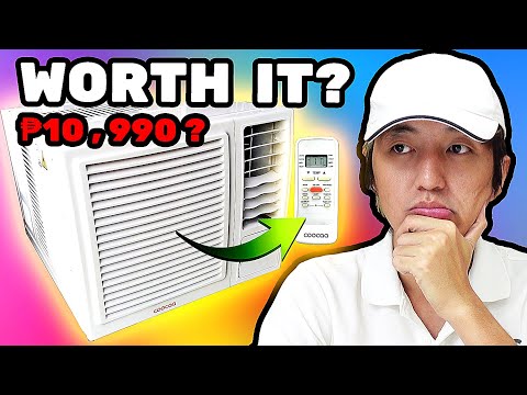 I Finally Found the Most Affordable AC in PH - CooCaa - 1HP Window Type