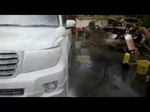 Land cruiser : foaming : complete detailing