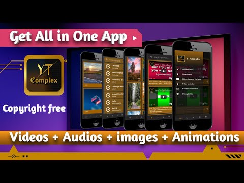 YT Complex App - Get Copywrite Free Images, Animations, Background Music & Short Videos