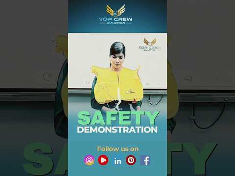 FLY SAFE, FLY HIGH! ✈️✨ INDIA’S NO.1 AVIATION TRAINING – SAFETY FIRST, DREAMS NEXT! 🚨🌟🛫 #cabincrew