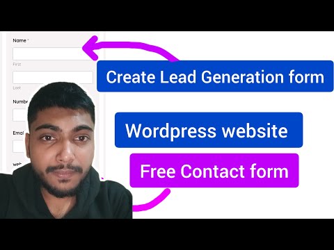How to create a Lead Generation form on WordPress? Contact form kaise banaye ?