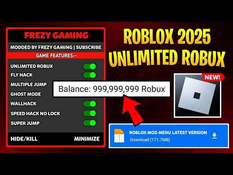 Roblox V2.679.762 Mod Menu Unlimited Robux 2025 | Fly, Speed, Latest Version & Unlimited Robux