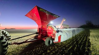 Bagging wet grain? 😬