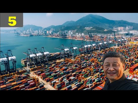 China's Artificial Ports SHOCK the U S President— Secrets of Their Construction Finally Exposed!