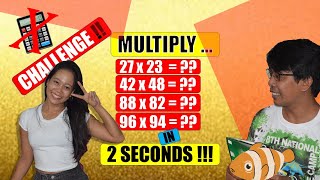 FAST MATH TRICKS MULTIPLICATION I TWO-DIGIT NUMBER BY TWO-DIGIT NUMBER I MENTAL MATH
