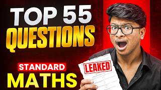 STANDARD MATH Top 55 Questions 🔥 Class 10th Board 2026!